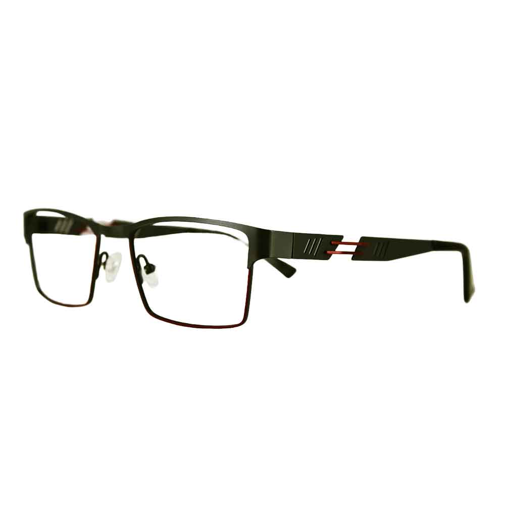 Men s titanium reading glasses Titanium flex semi rimless glasses Varionet